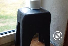 Piusa Savikoja keraamika Meelis Krigul vaas