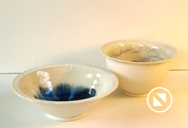 Käsitreitud portselan