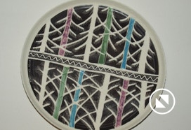 Käsitreitud portselan