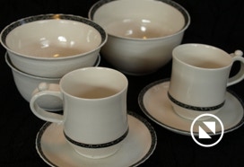 Käsitreitud portselan