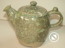 Teekann Meelis Krigul kristallglasuur