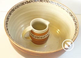 Piusa Savikoda keraamika Suur kauss taignakauss