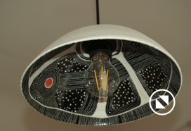 Lambikuppel portselan