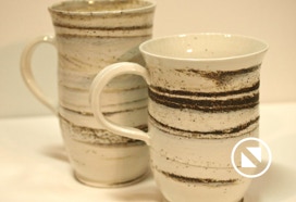 Käsitreitud portselan